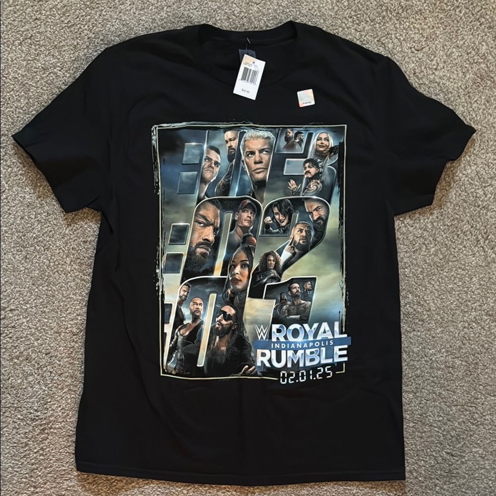 WWE Royal Rumble 2025 Event Shirt